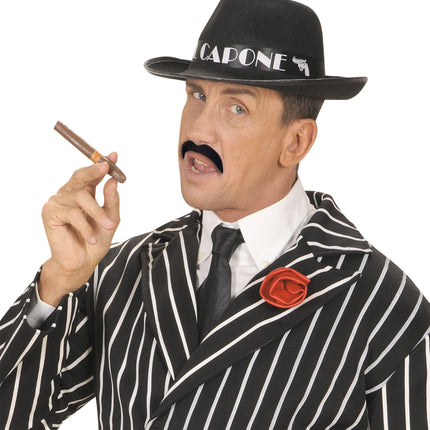 Widmann SRL Nep snorren zwart 12 stuks