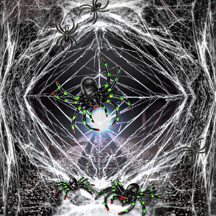 Widmann SRL Nep spinnenweb met spinnen