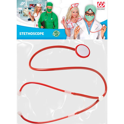 Widmann SRL Nep stethoscoop rood verpleegster