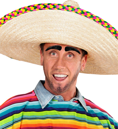 Widmann SRL Nep wenkbrauwen zwart