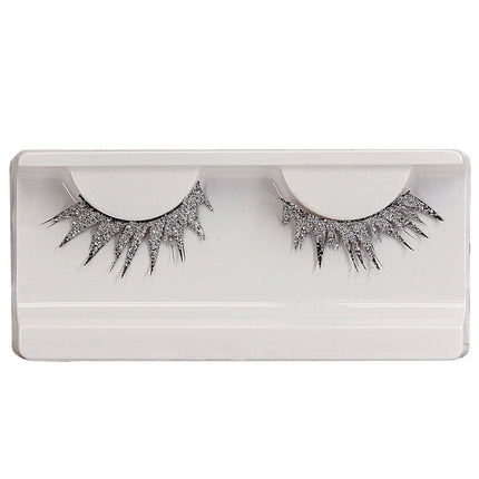 Widmann SRL Nepwimpers glitter zilver