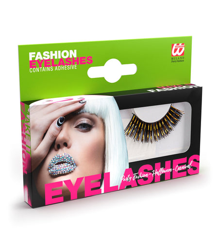 Widmann SRL Nepwimpers lang zwart/ goud Nicole