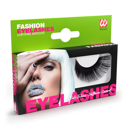 Widmann SRL Nepwimpers zwart extra lang en vol