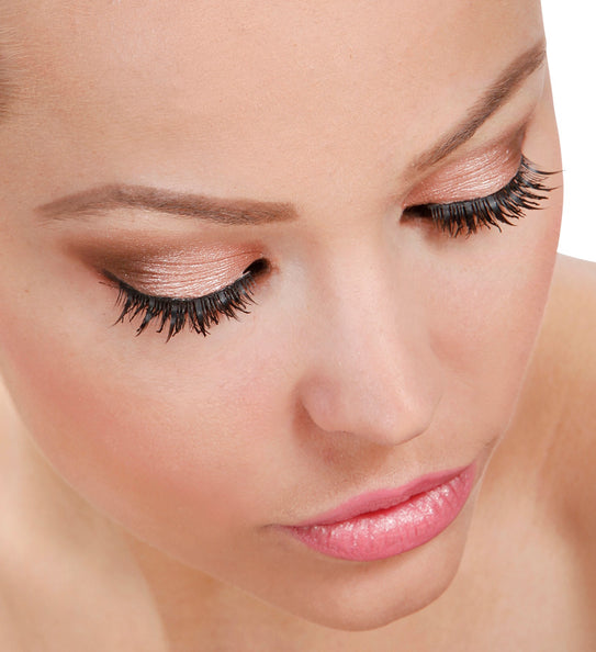 Widmann SRL Nepwimpers zwart met lange punten