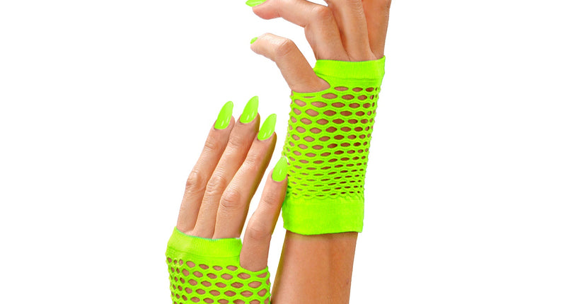 Widmann SRL Net handschoenen neon groen