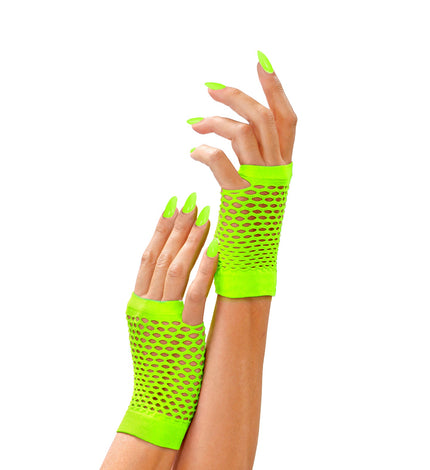 Widmann SRL Net handschoenen neon groen