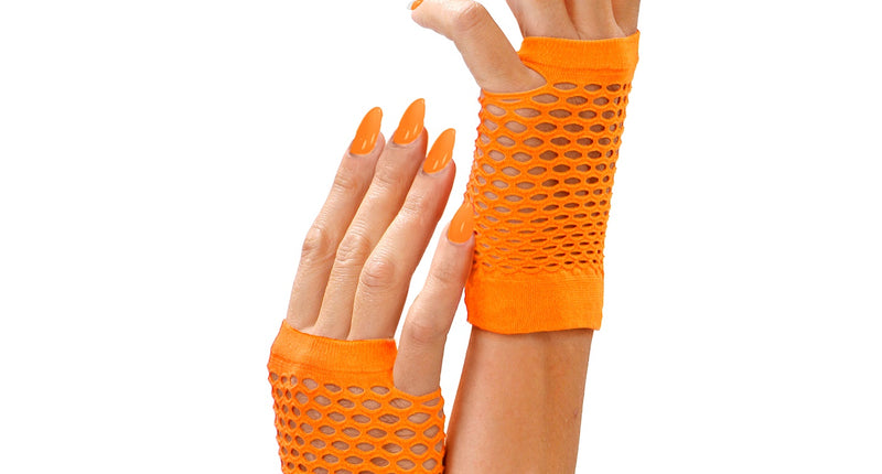 Widmann SRL Net handschoenen neon oranje