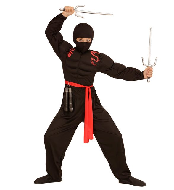 Widmann SRL Ninja mutsen voor kinderen