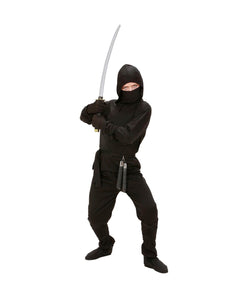 Widmann SRL Ninja pak zwart kind goedkoop