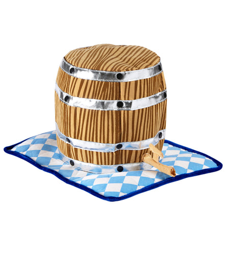 Widmann SRL Oktoberfest hoed biervat blau weiss