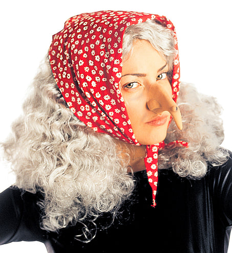 Widmann SRL Oma pruik met bandana