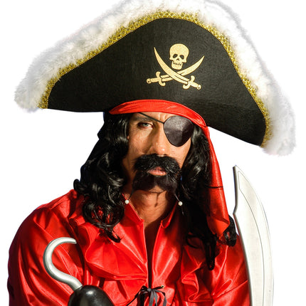 Widmann SRL Ooglapje piraat satijn