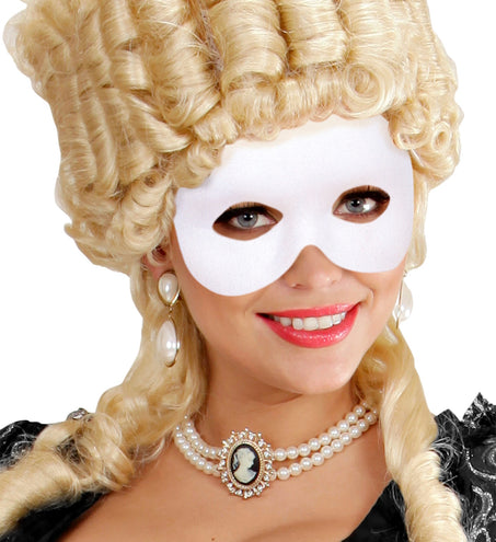 Widmann SRL Oogmasker Fantoom  Wit