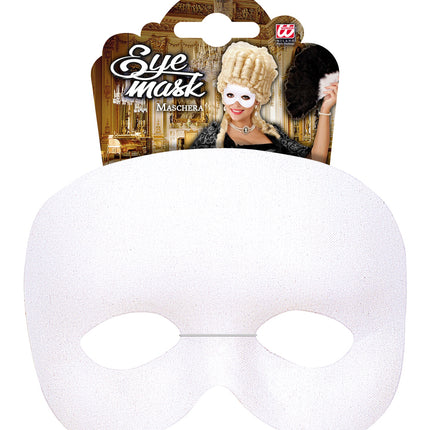 Widmann SRL Oogmasker Fantoom  Wit