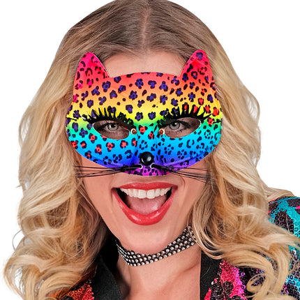 Widmann SRL Oogmasker luipaard
