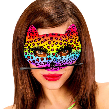 Widmann SRL Oogmasker luipaard