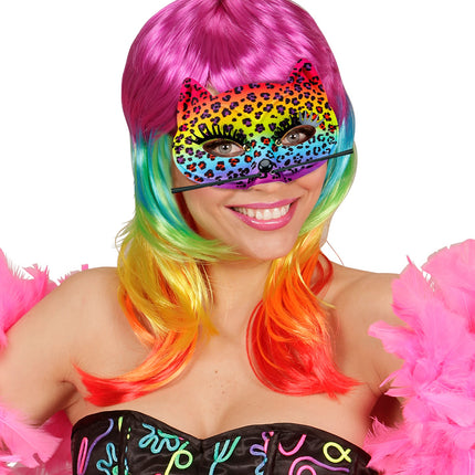 Widmann SRL Oogmasker luipaard