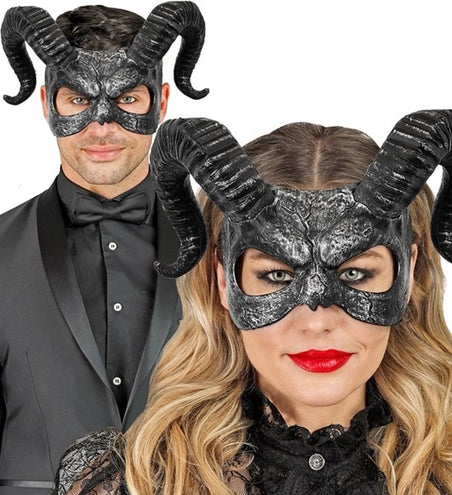 Widmann SRL Oogmasker met hoorn Ruben