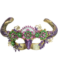 Widmann SRL Oogmasker Ram met bloemen luxe