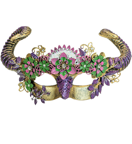 Widmann SRL Oogmasker Ram met bloemen luxe