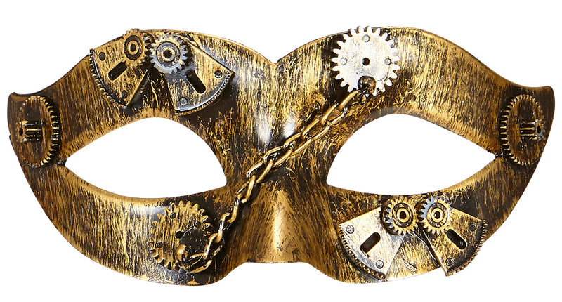 Widmann SRL Oogmasker steampunk goud