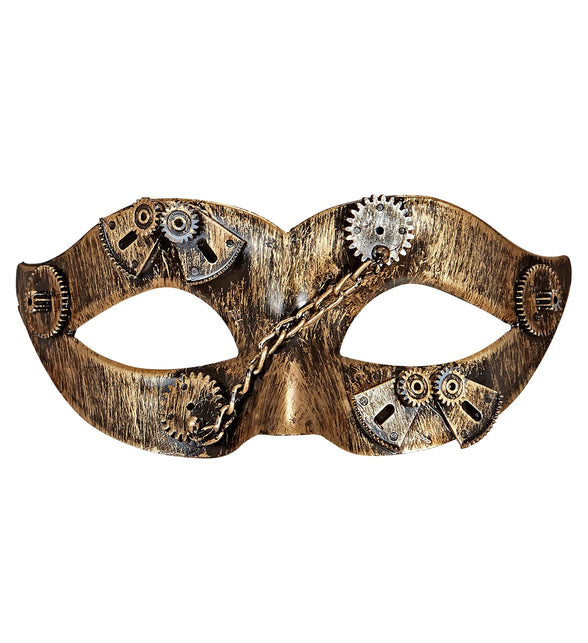 Widmann SRL Oogmasker steampunk goud
