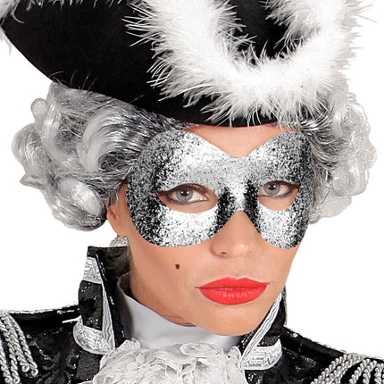 Widmann SRL Oogmasker zilver