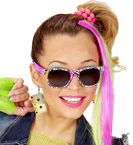 Widmann SRL Oorbellen jaren 80 cassetteband