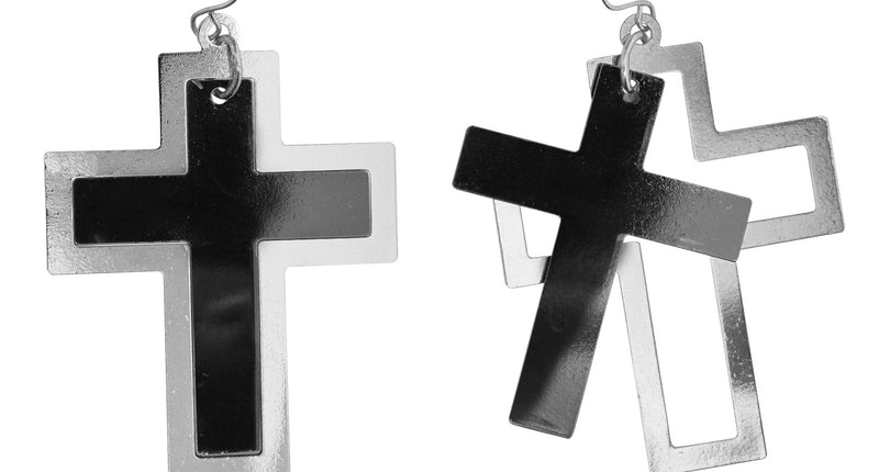 Widmann SRL Oorbellen met een kruisjes