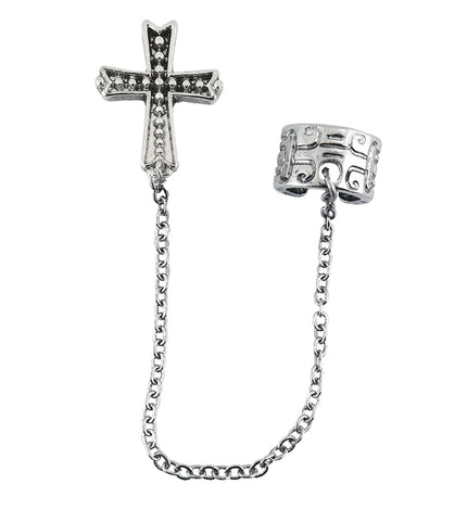 Widmann SRL Oorbellen met kruisje