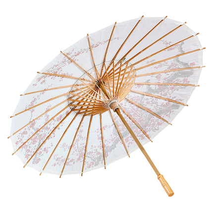 Widmann SRL Oosterse Paraplu Rijstpapier, Wit