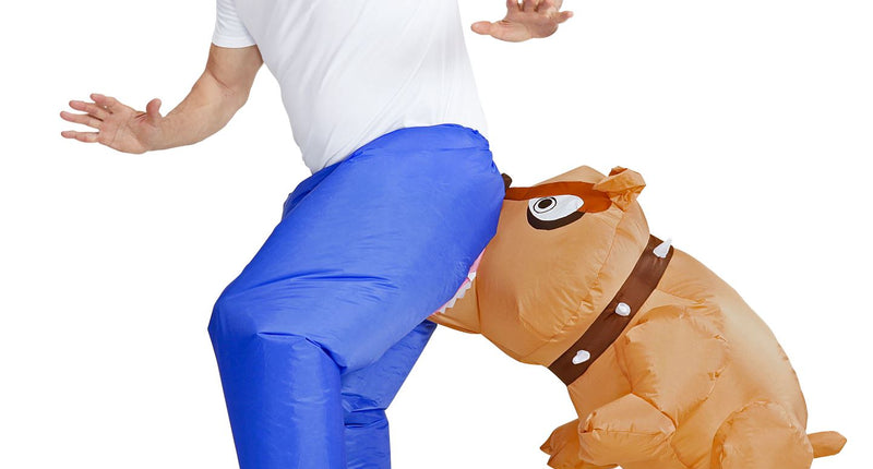 Widmann SRL Opblaasbaar bijtende bulldog pak