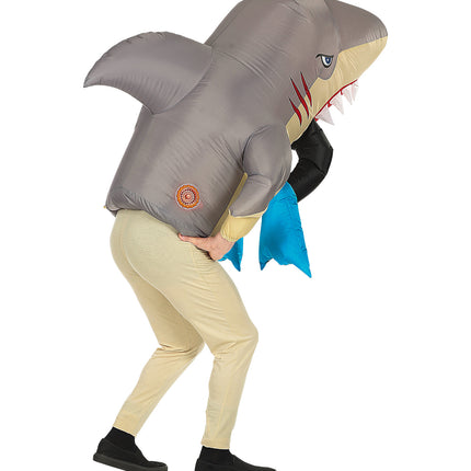 Widmann SRL Opblaasbaar haaien pak unisex