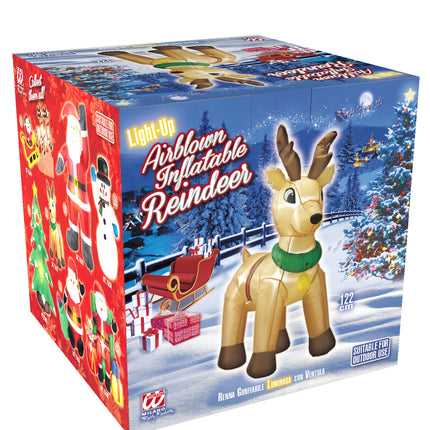 Widmann SRL Opblaasbaar rendier 122cm