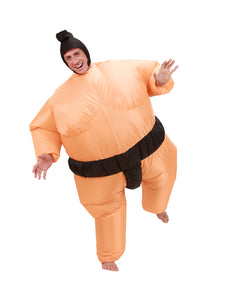 Widmann SRL Opblaasbaar Sumoworstelaar kostuum