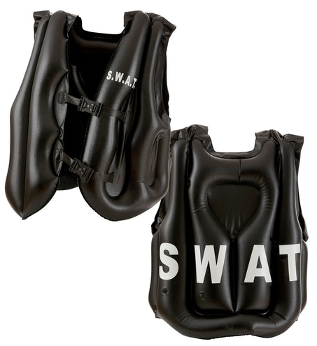 Widmann SRL Opblaasbaar swat vest volwassenen