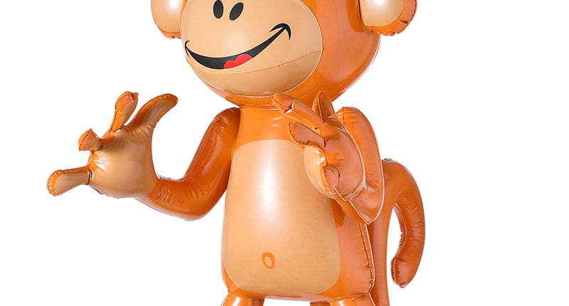 Widmann SRL Opblaasbare aap Gerry