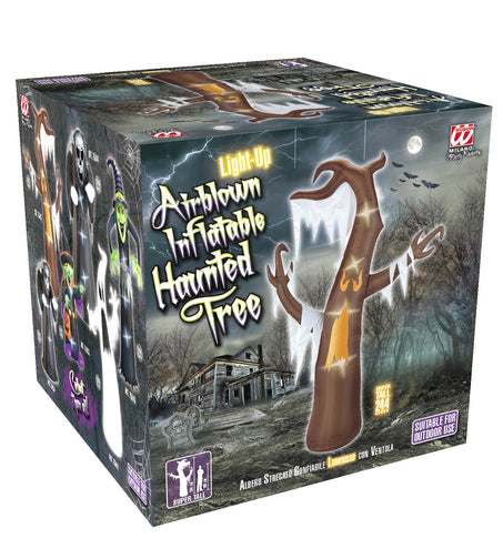 Widmann SRL Opblaasbare boom bezeten door duivel