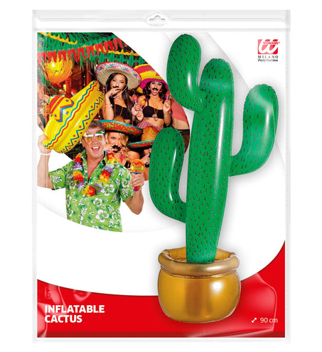 Widmann SRL Opblaasbare cactus