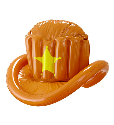 Widmann SRL Opblaasbare cowboy hoeden