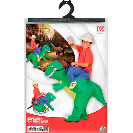 Widmann SRL Opblaasbare dinosauruspakken voor kids