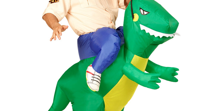 Widmann SRL Opblaasbare dinosaurussen kostuums