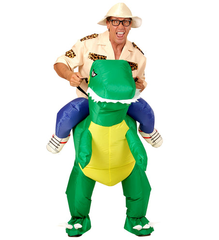 Widmann SRL Opblaasbare dinosaurussen kostuums