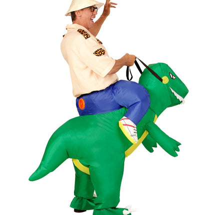 Widmann SRL Opblaasbare dinosaurussen kostuums