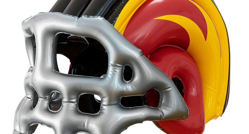 Widmann SRL Opblaasbare football player helm