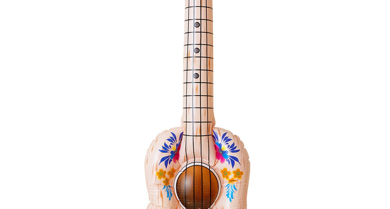 Widmann SRL Opblaasbare gitaar hawaii print