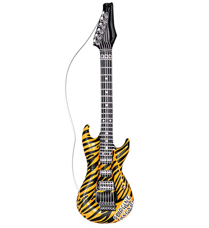 Widmann SRL Opblaasbare gitaar tijgerprint