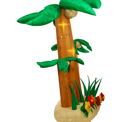 Widmann SRL Opblaasbare palmbomen met licht