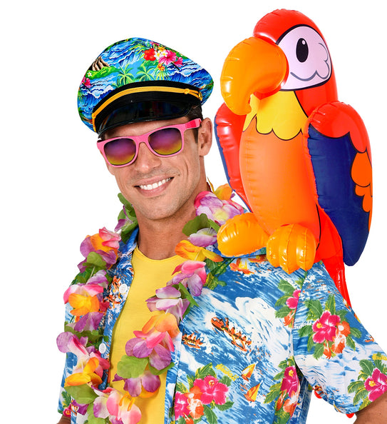 Widmann SRL Opblaasbare papegaai Terry