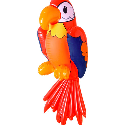 Widmann SRL Opblaasbare papegaai Terry